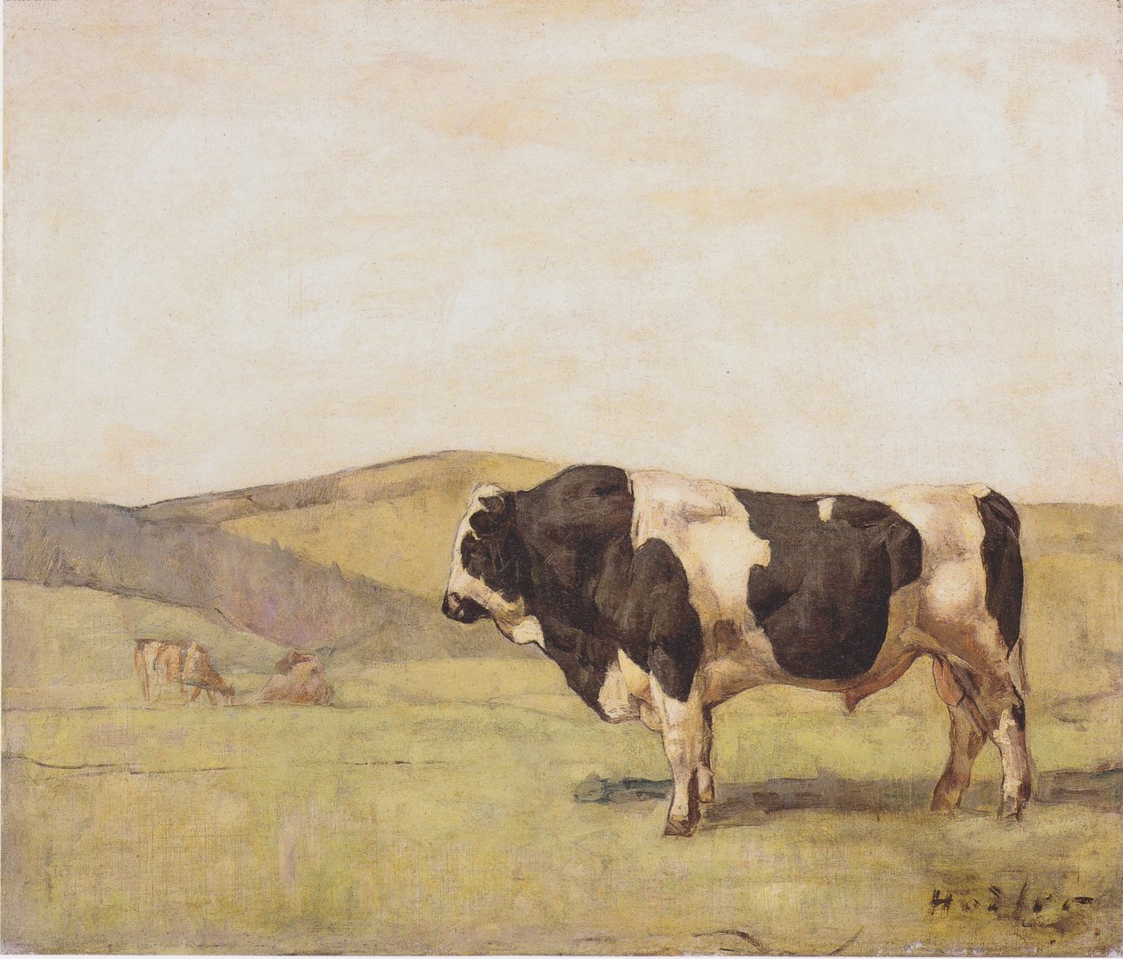 Byk autorstwa Ferdinand Hodler