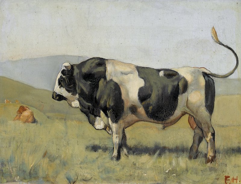 Byk Fryburga autorstwa Ferdinand Hodler