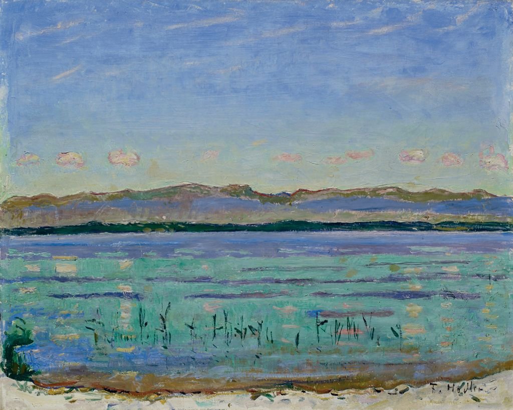 Jezioro Genewskie z Jura autorstwa Ferdinand Hodler