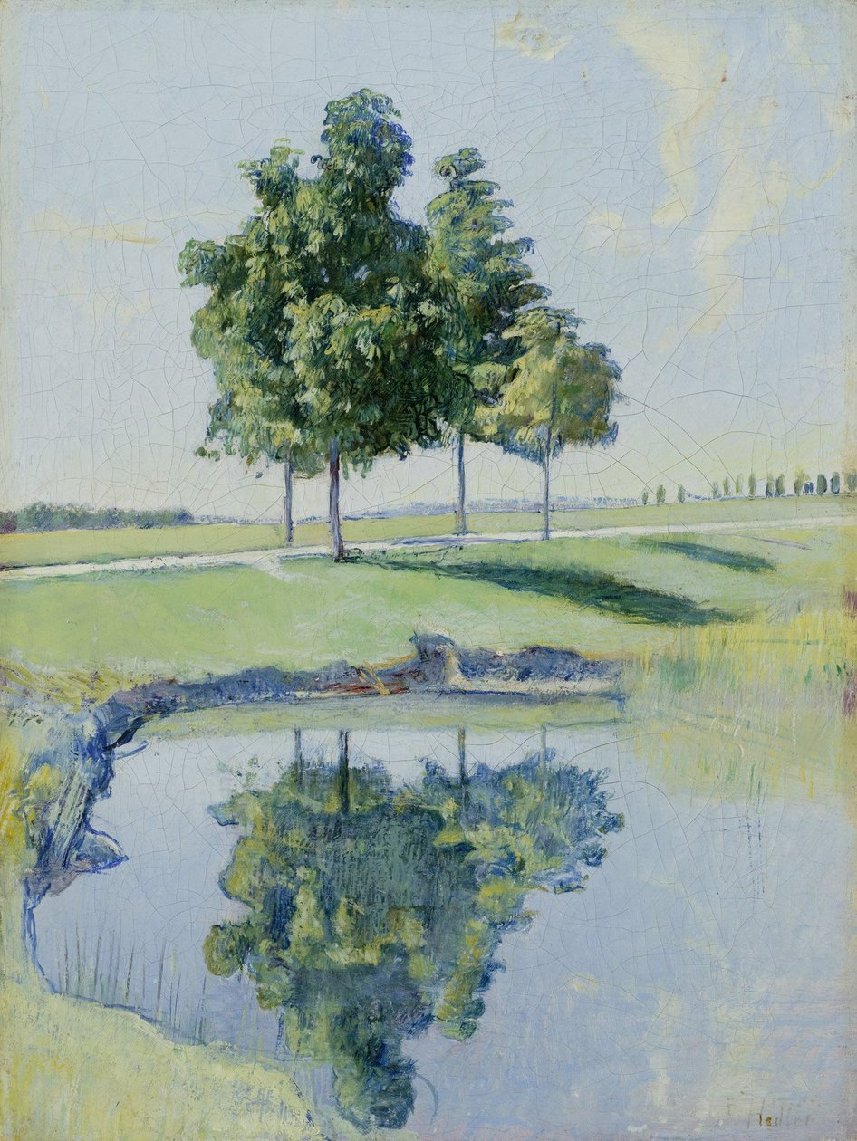 Kastanienbäume autorstwa Ferdinand Hodler
