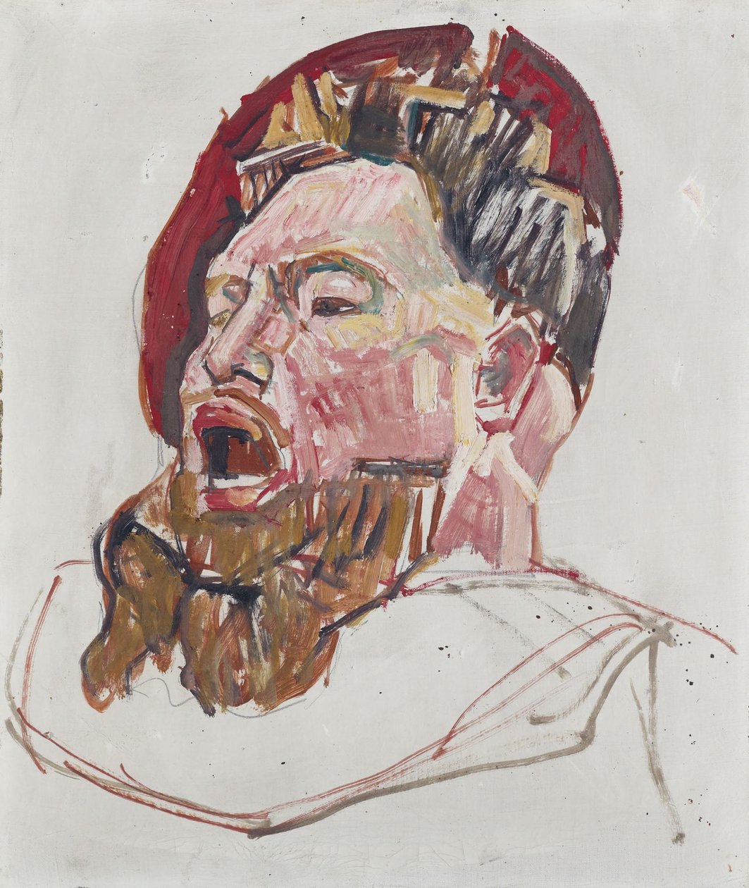 Szef Landsknechtów autorstwa Ferdinand Hodler