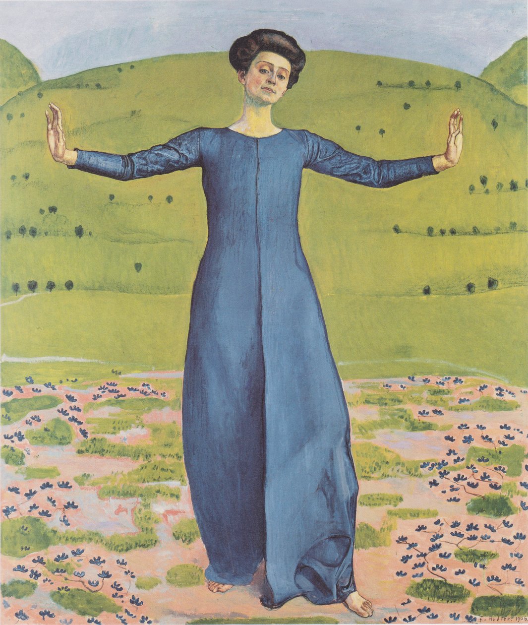 Piosenka z daleka autorstwa Ferdinand Hodler