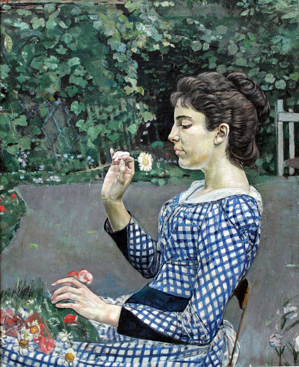 Portret Hélène Weiglé autorstwa Ferdinand Hodler