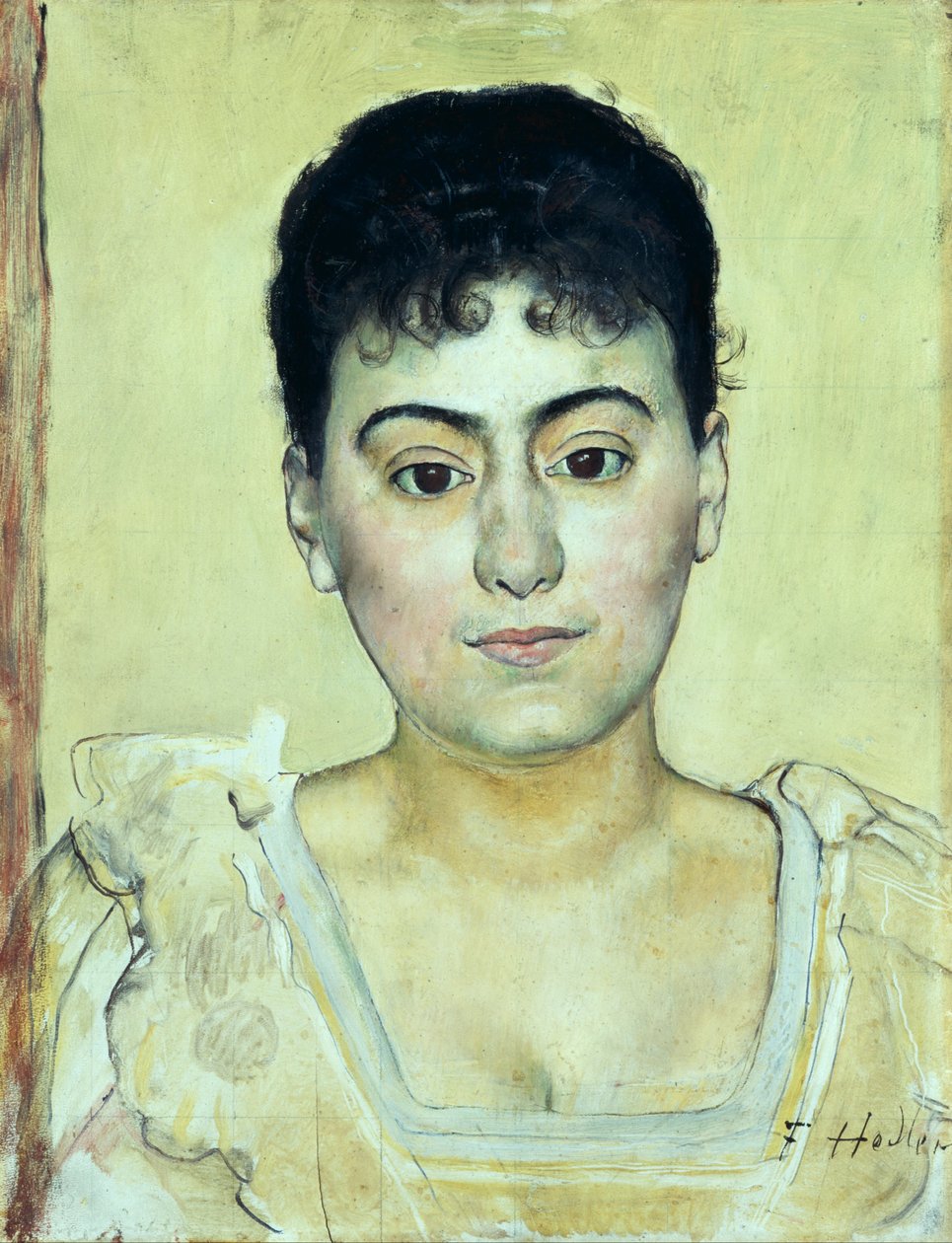 Portret pani de R. autorstwa Ferdinand Hodler