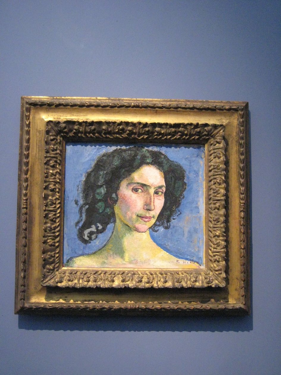 Portret tancerki Giulii Leonardi. autorstwa Ferdinand Hodler
