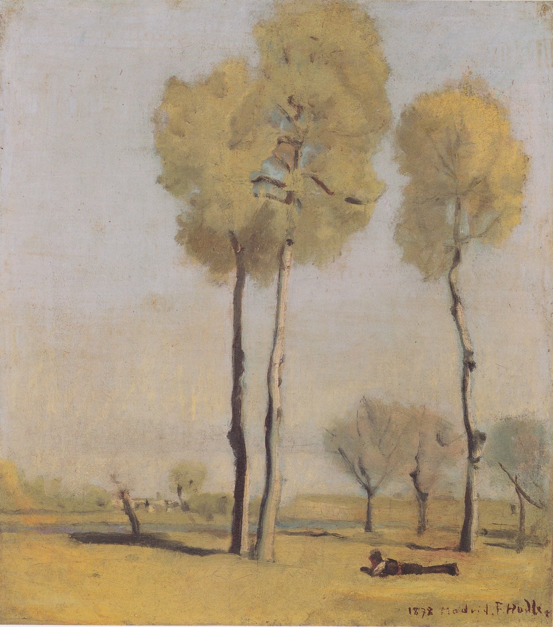 Hiszpańska wieś autorstwa Ferdinand Hodler