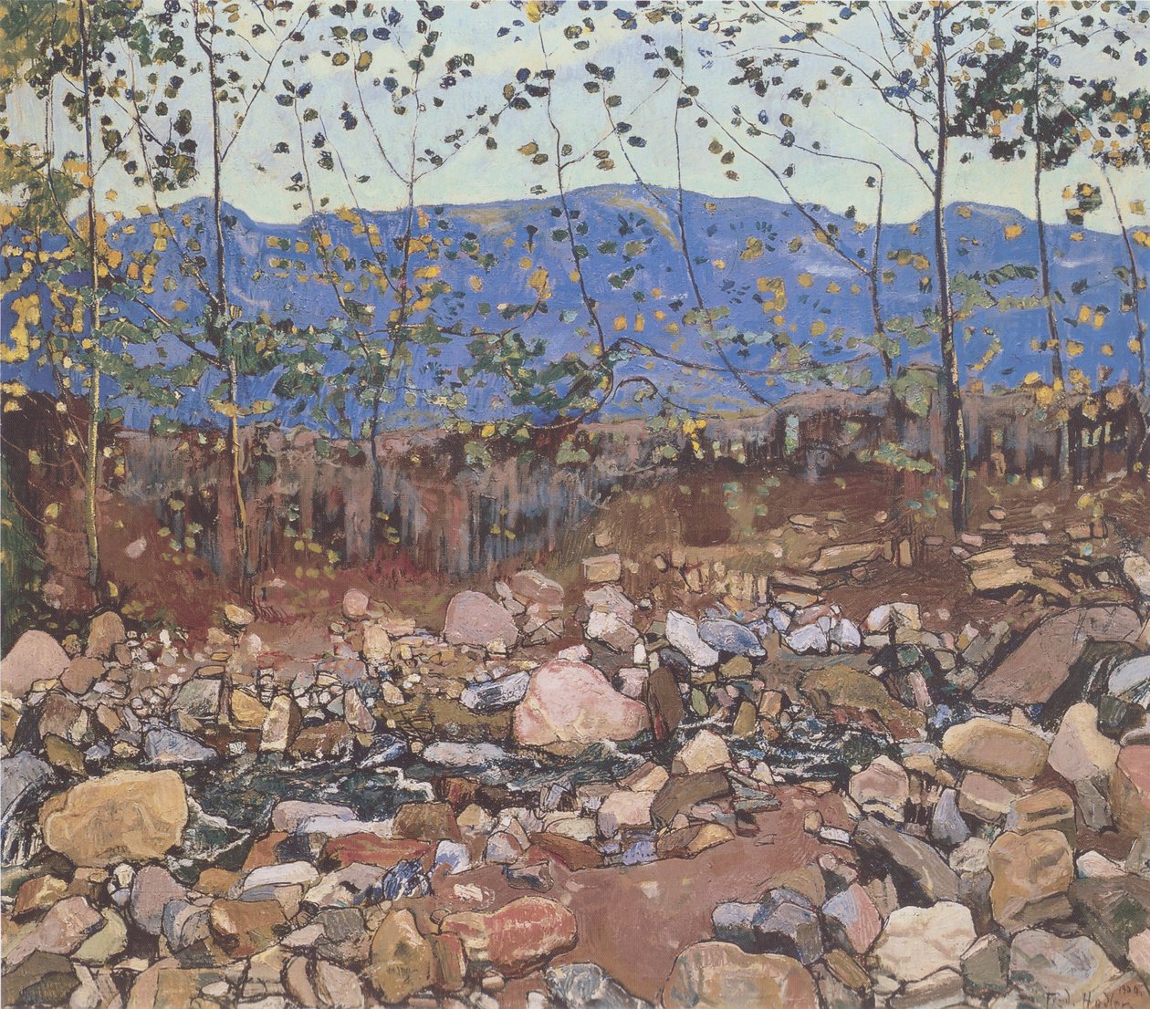Waldbach koło Leissigen autorstwa Ferdinand Hodler