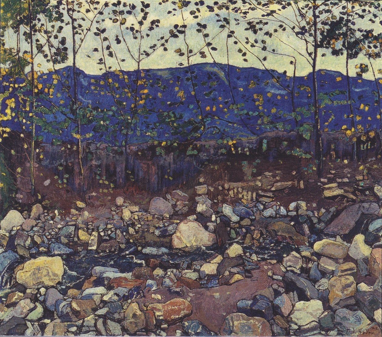 Waldbach koło Leissigen autorstwa Ferdinand Hodler