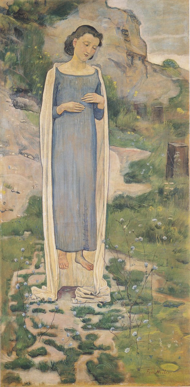 Co mówią kwiaty autorstwa Ferdinand Hodler