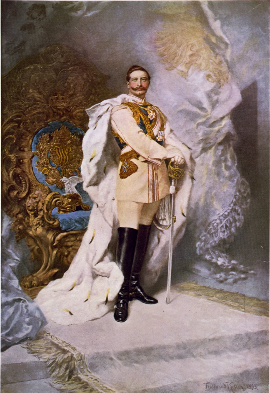 Wilhelm II, 1893 autorstwa Ferdinand Keller