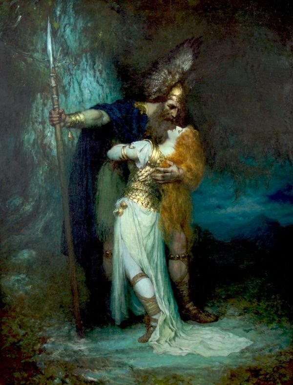 Powrót wojowników autorstwa Ferdinand Leeke