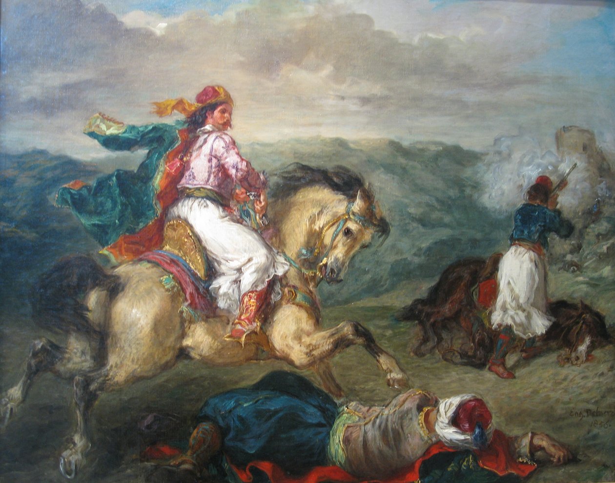 Eugene Delacroix autorstwa Ferdinand Victor Eugene Delacroix
