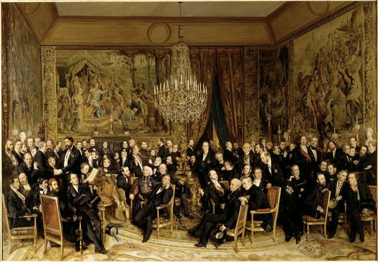 Polski: Wieczór w Luwrze z hrabią Nieuwerkerke autorstwa Ferdinand Victor Eugene Delacroix