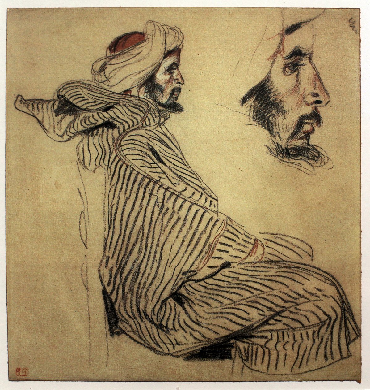 Maroko autorstwa Ferdinand Victor Eugene Delacroix
