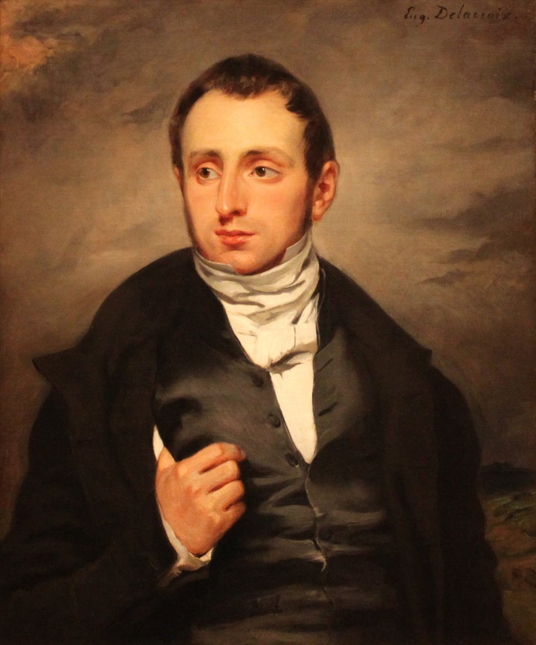 Portret dr François-Marie Desmaisons autorstwa Ferdinand Victor Eugene Delacroix