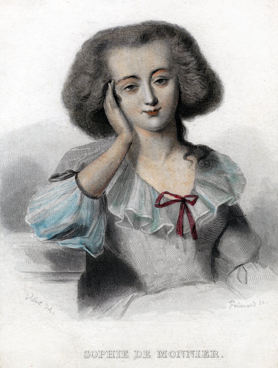 „Zofia de Monnier”, XIX wiek. autorstwa Ferdinand