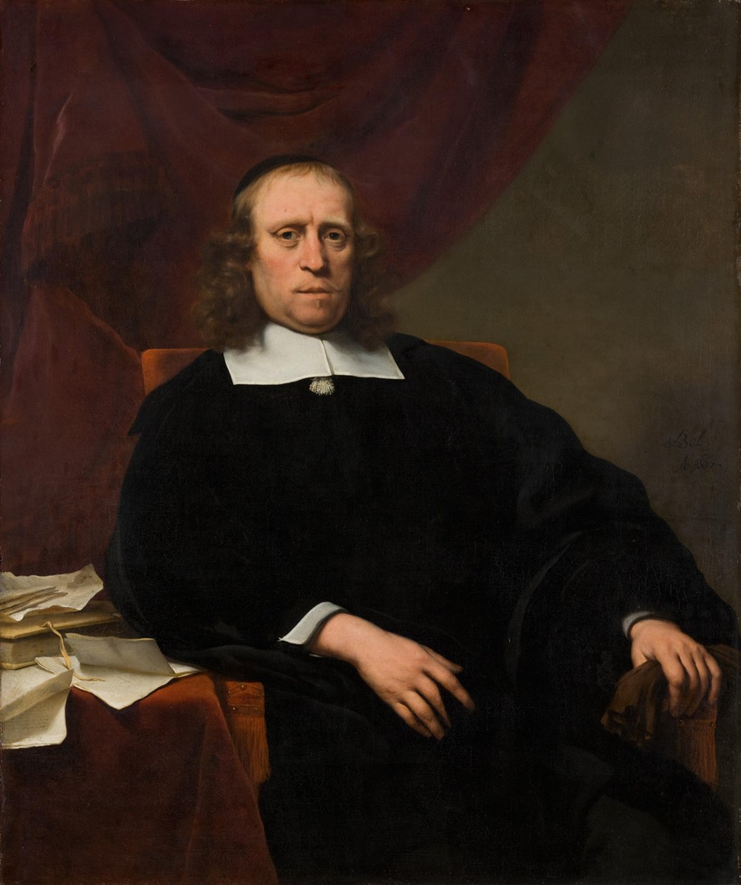 David de Wildt (1611-1671), sekretarz Admiralicji Amsterdamskiej autorstwa Ferdinand Bol