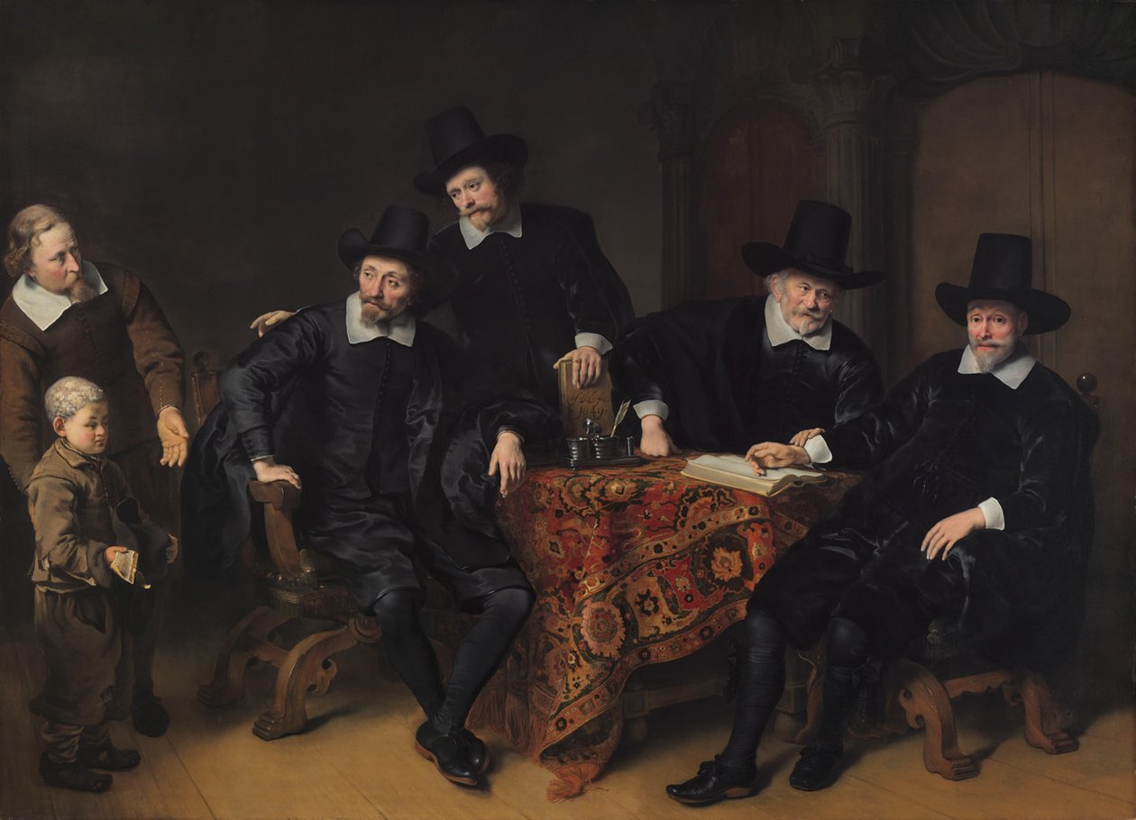 Regenci leprozorium autorstwa Ferdinand Bol