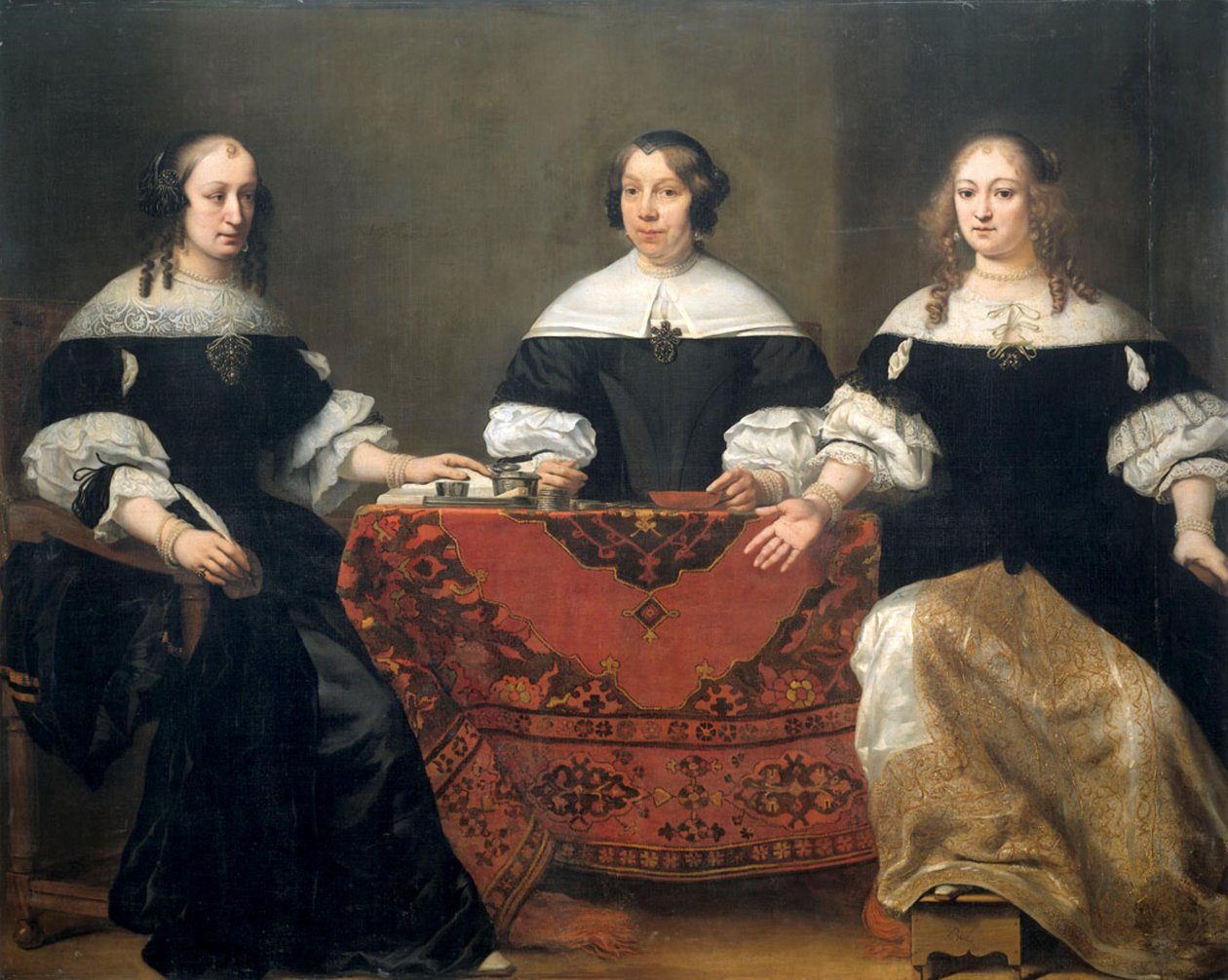 Regentki domu trędowatych autorstwa Ferdinand Bol