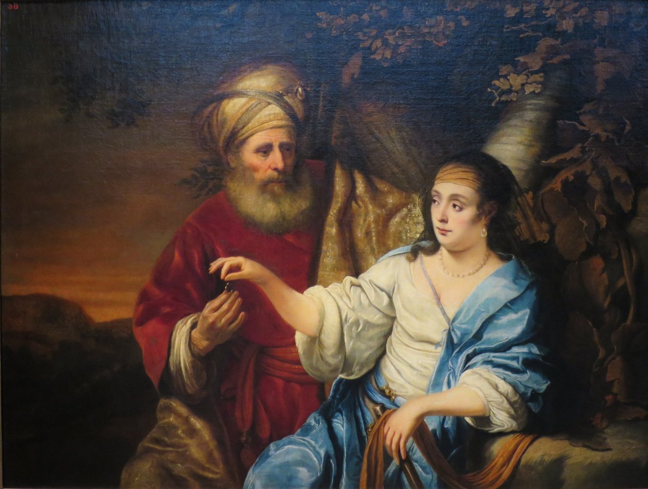 Juda i Tamar autorstwa Ferdinand Bol