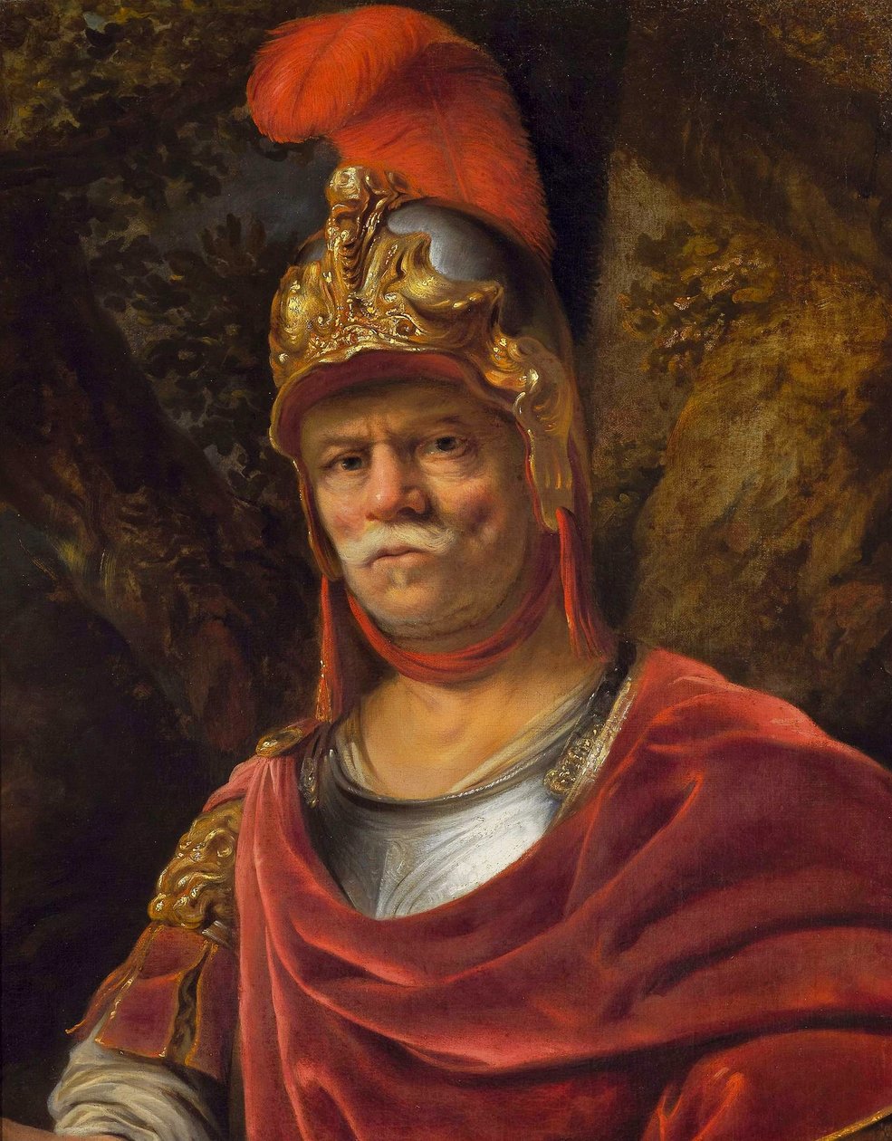 Człowiek w złotym hełmie (Mars) autorstwa Ferdinand Bol