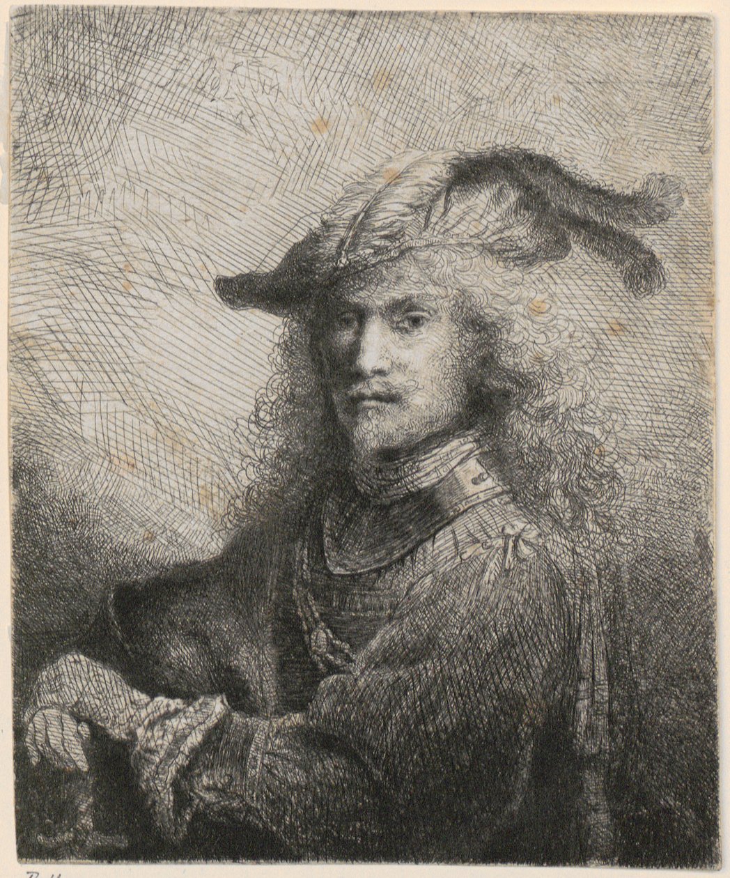 Portret oficera (być może autoportret artysty?) autorstwa Ferdinand Bol