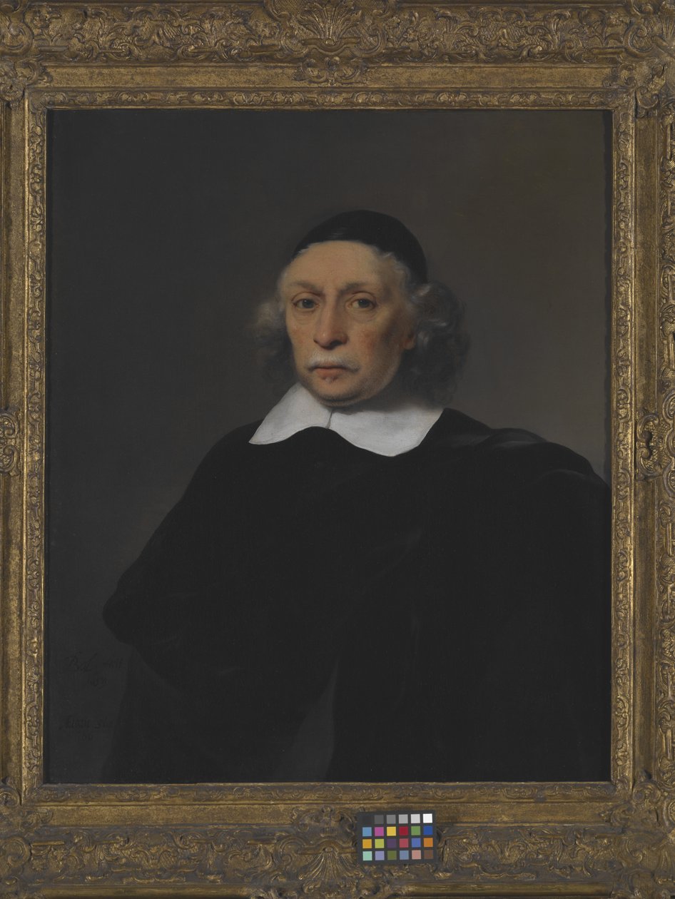 Portret uczonego (olej na płótnie) autorstwa Ferdinand Bol