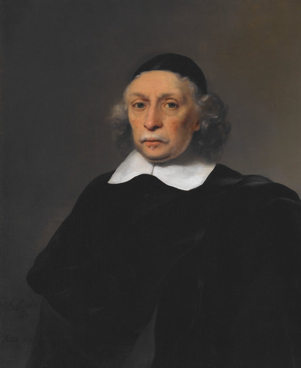 Portret uczonego autorstwa Ferdinand Bol