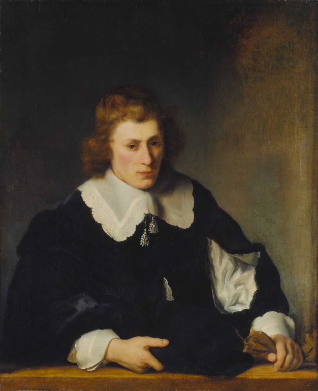 Portret młodego mężczyzny autorstwa Ferdinand Bol