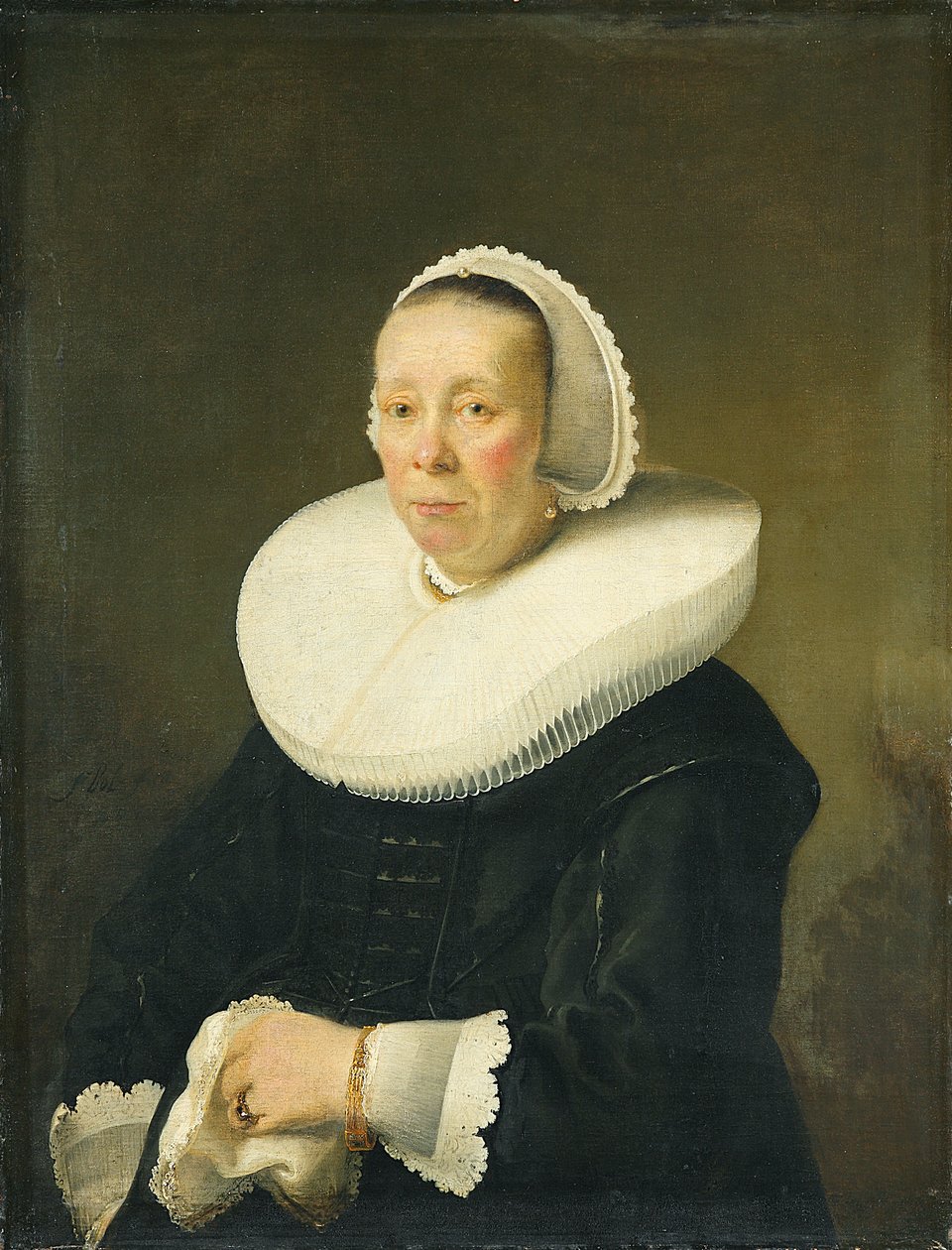 Portret starszej kobiety autorstwa Ferdinand Bol