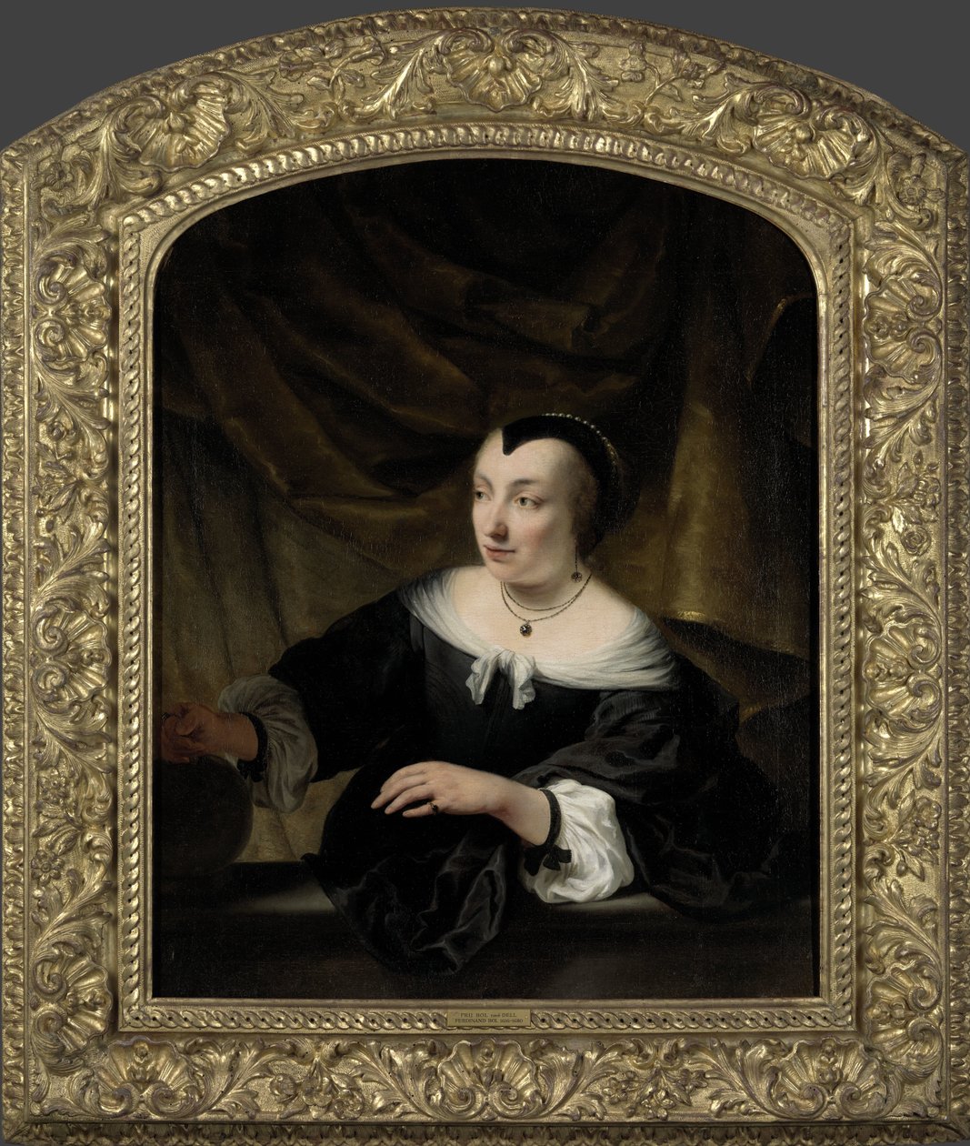 Portret Elisabeth Dell autorstwa Ferdinand Bol