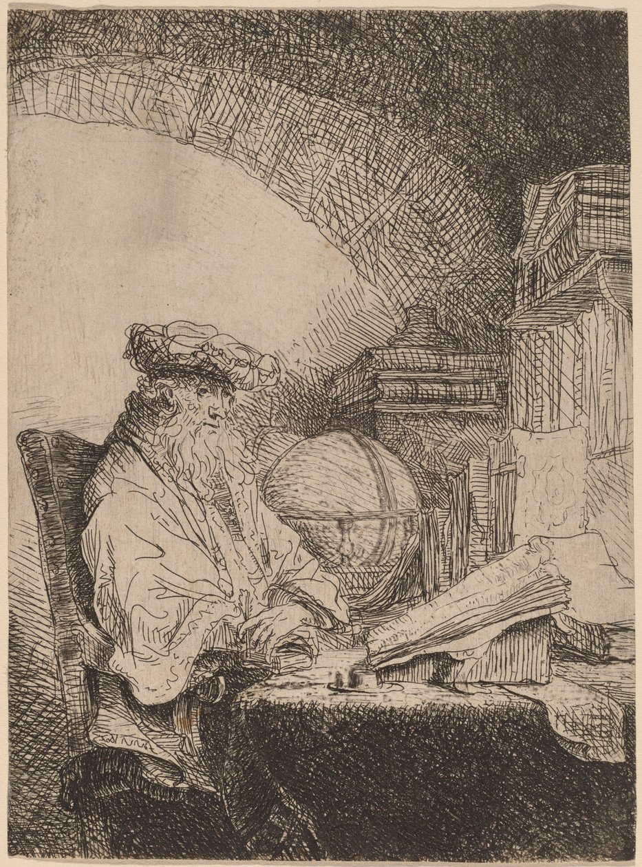 Astrolog autorstwa Ferdinand Bol