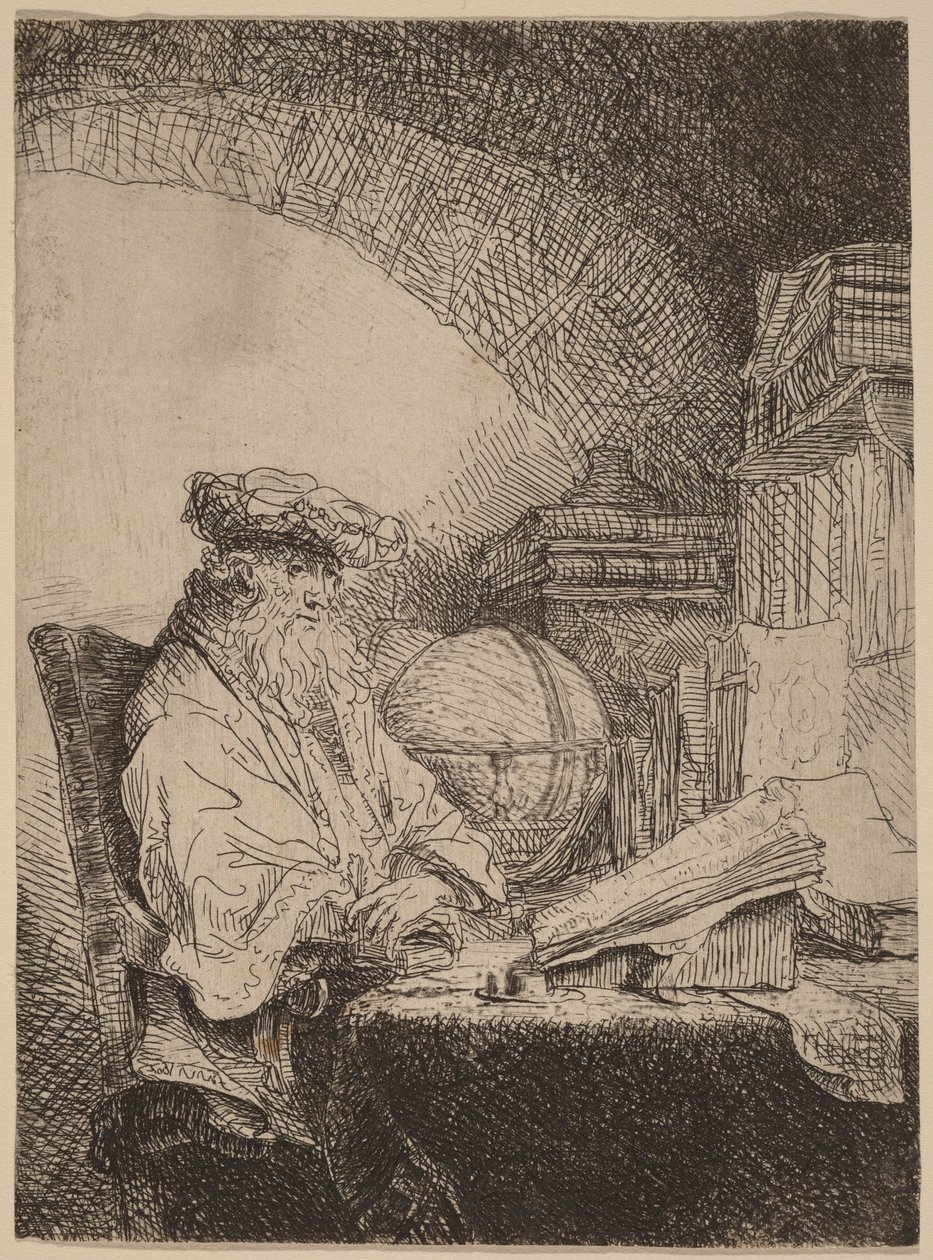 Astrolog autorstwa Ferdinand Bol