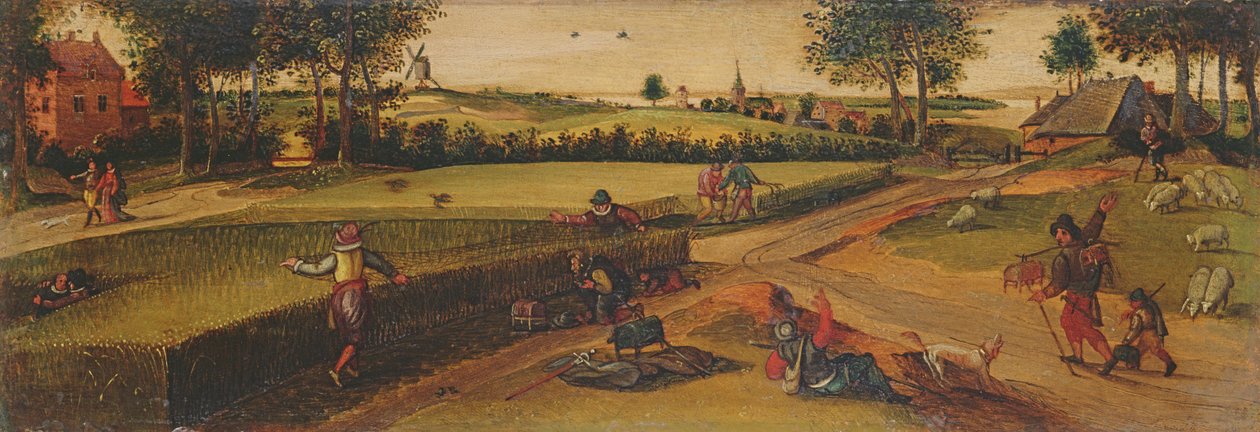 Żniwa, XVII wiek autorstwa Ferdinand Bol