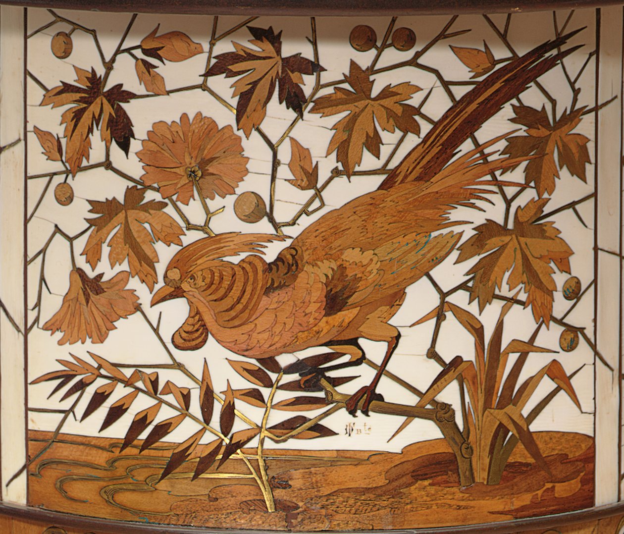Fragment skrytki, Maison Giroux, ostatnia ćwierć XIX wieku autorstwa Ferdinand Duvinage