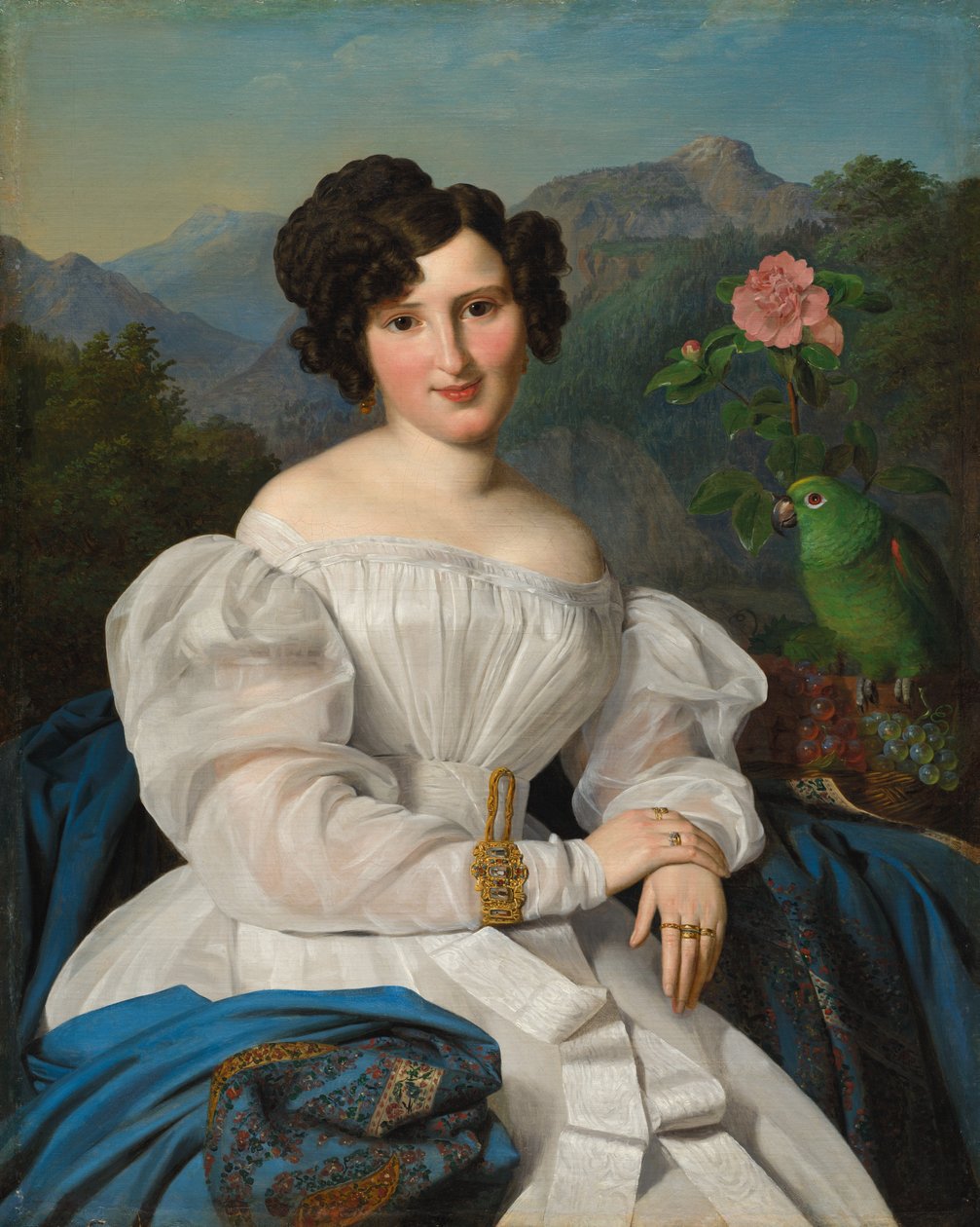 Hrabina Széchenyi autorstwa Ferdinand Georg Waldmuller
