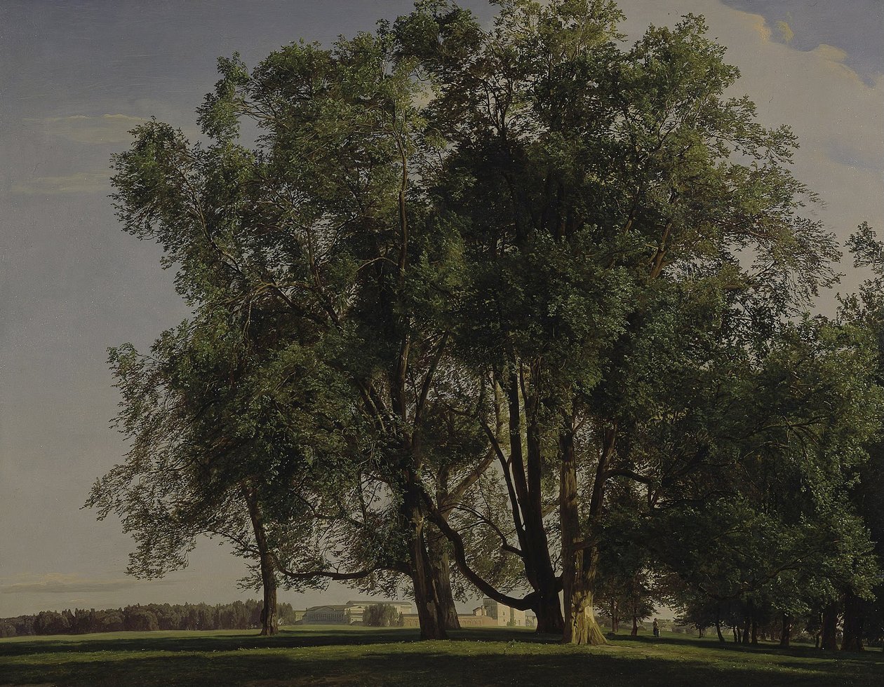 Krajobraz Prater autorstwa Ferdinand Georg Waldmüller