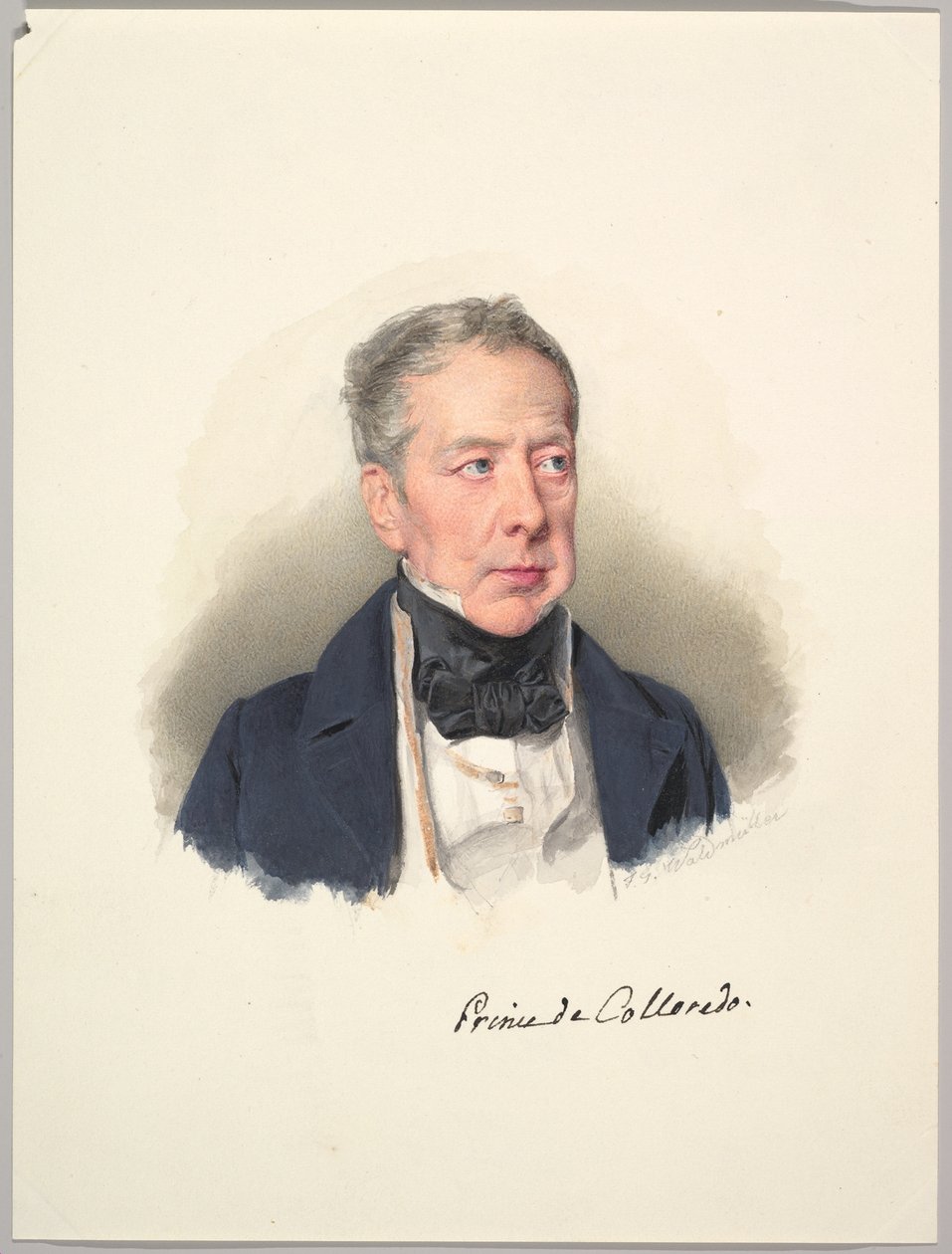 Książę Rudolph Joseph von Colloredo-Mansfeld autorstwa Ferdinand Georg Waldmüller