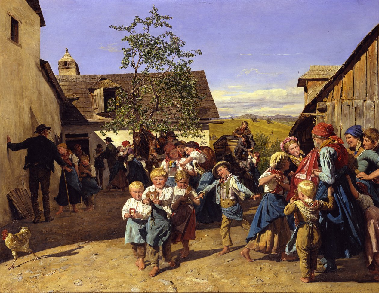 Powrót z odpustu autorstwa Ferdinand Georg Waldmüller