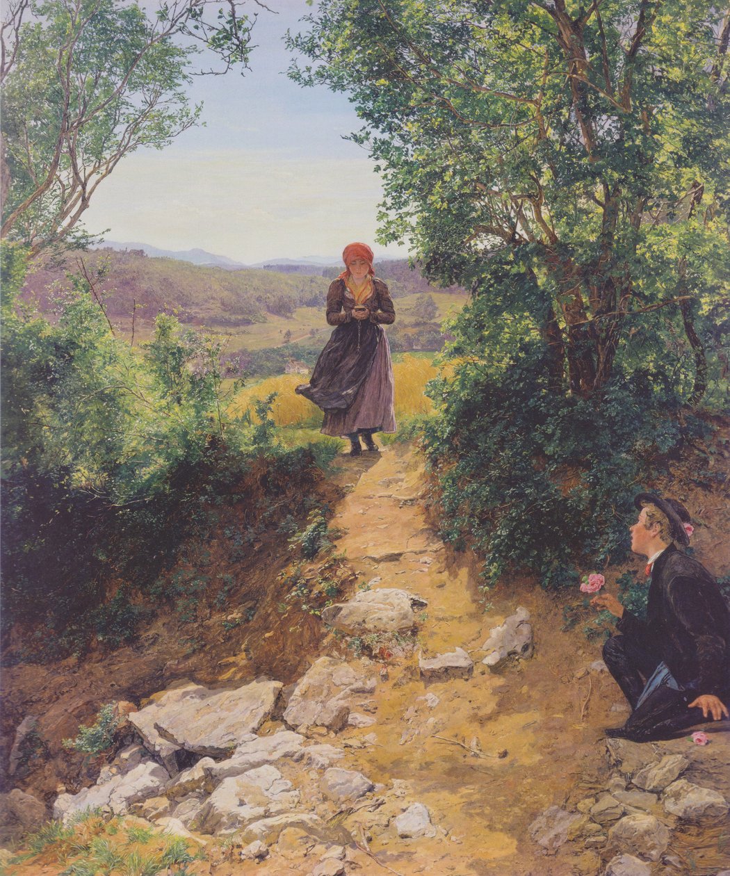 Oczekiwana autorstwa Ferdinand Georg Waldmüller