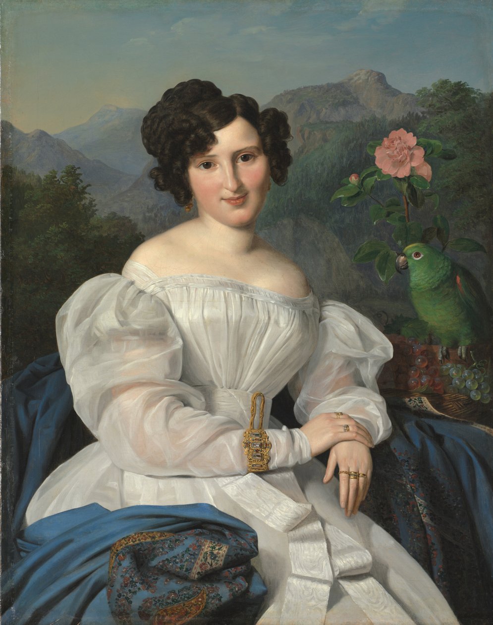 Hrabina Széchenyi, 1828 autorstwa Ferdinand Georg Waldmuller