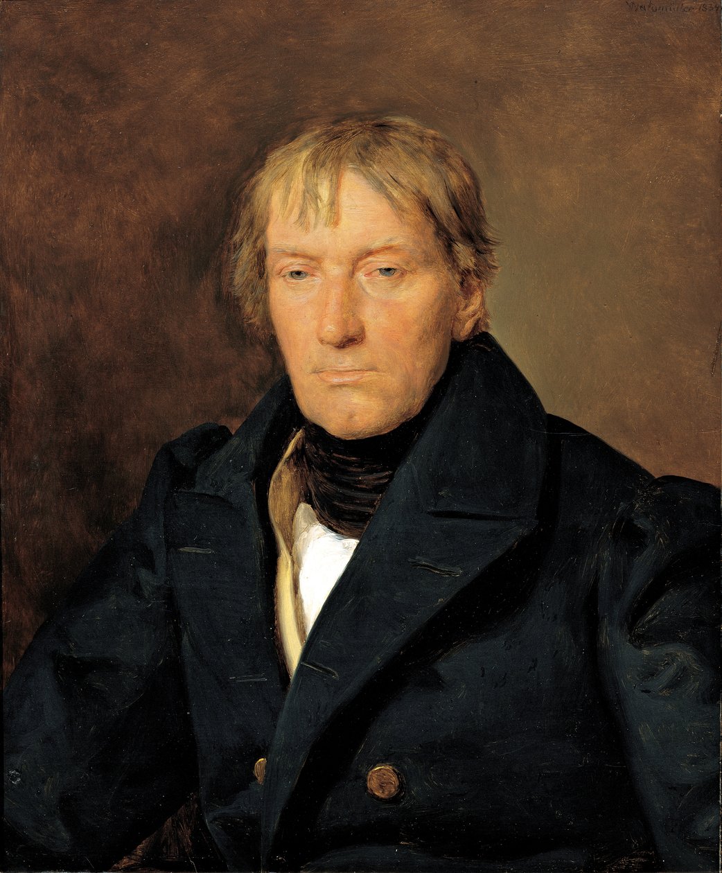 Grawer François Haury autorstwa Ferdinand Georg Waldmuller