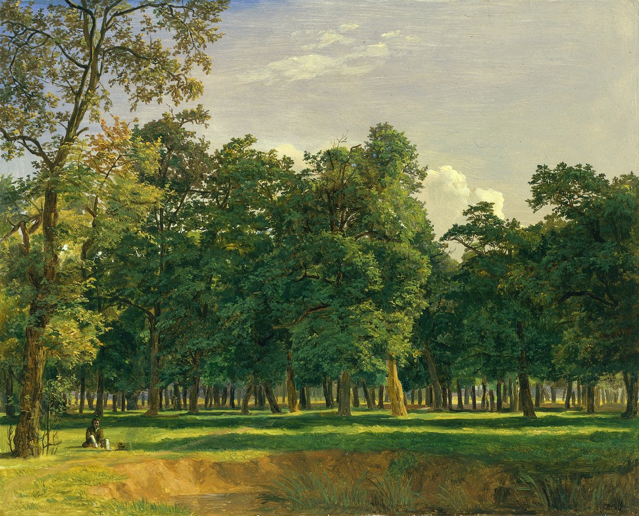 Krajobraz Prateru autorstwa Ferdinand Georg Waldmuller