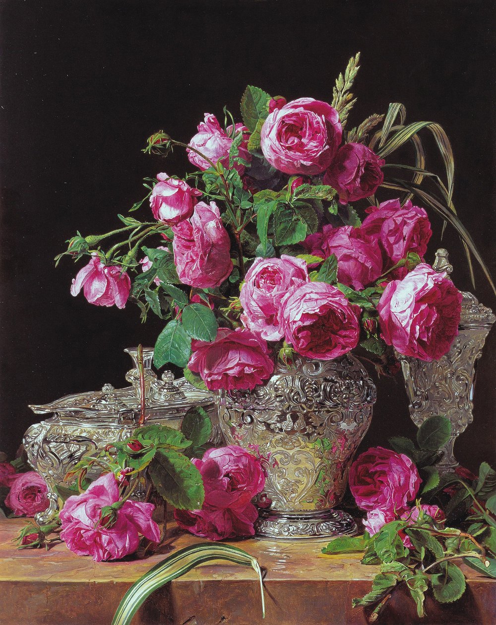 Rosen autorstwa Ferdinand Georg Waldmuller