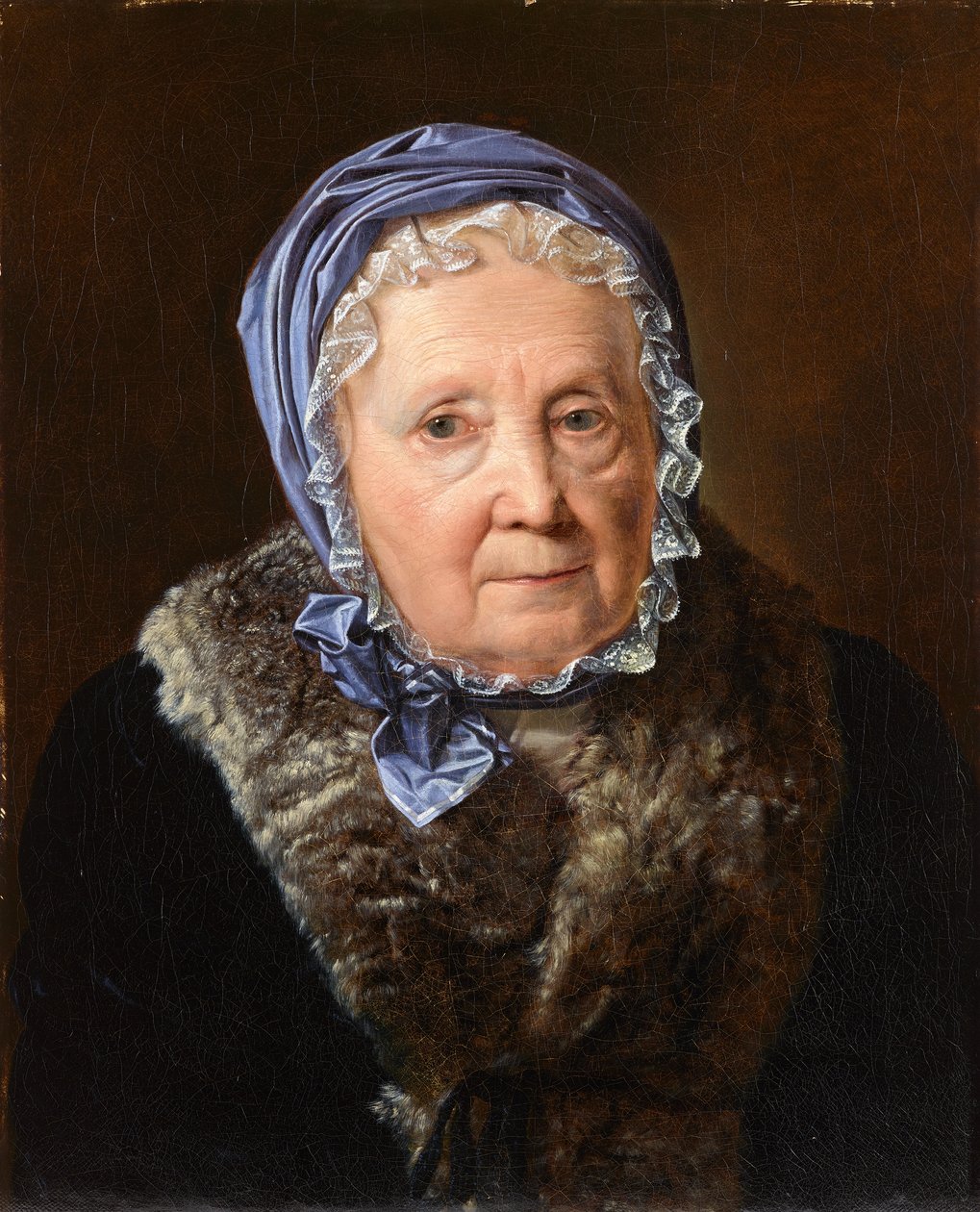 Rosina Wieser w wieku 83 autorstwa Ferdinand Georg Waldmuller
