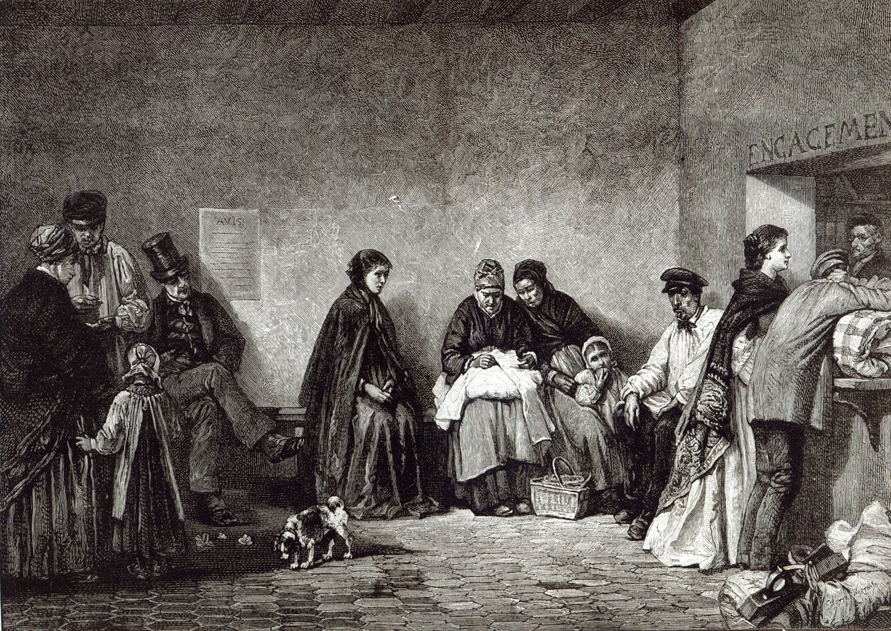 Mont de Piete, z „Godziny wypoczynku”, 1891 autorstwa Ferdinand Heilbuth