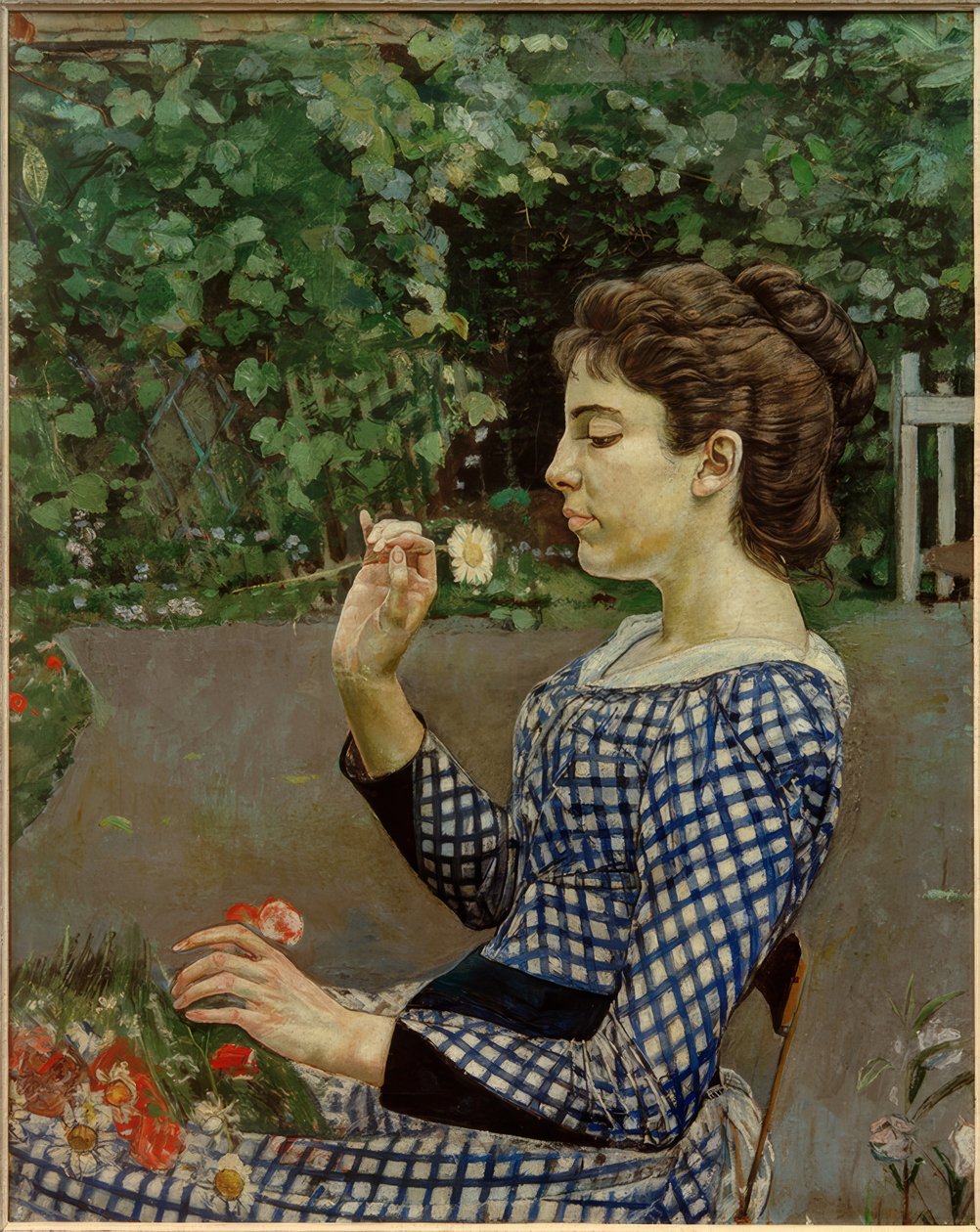 Bildnis Hélène Weiglé autorstwa Ferdinand Hodler