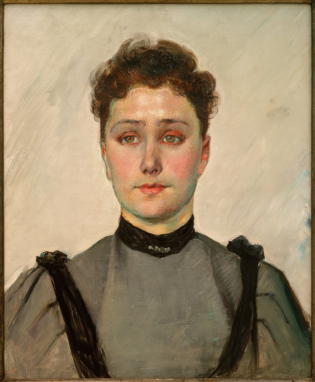 Portret młodej kobiety autorstwa Ferdinand Hodler