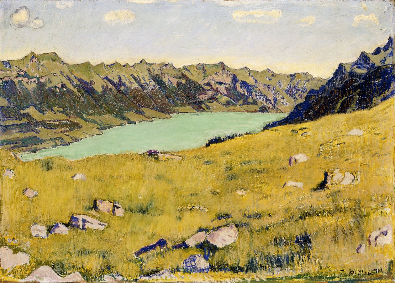 Jezioro Brienz z Breitlauenen, 1906 autorstwa Ferdinand Hodler