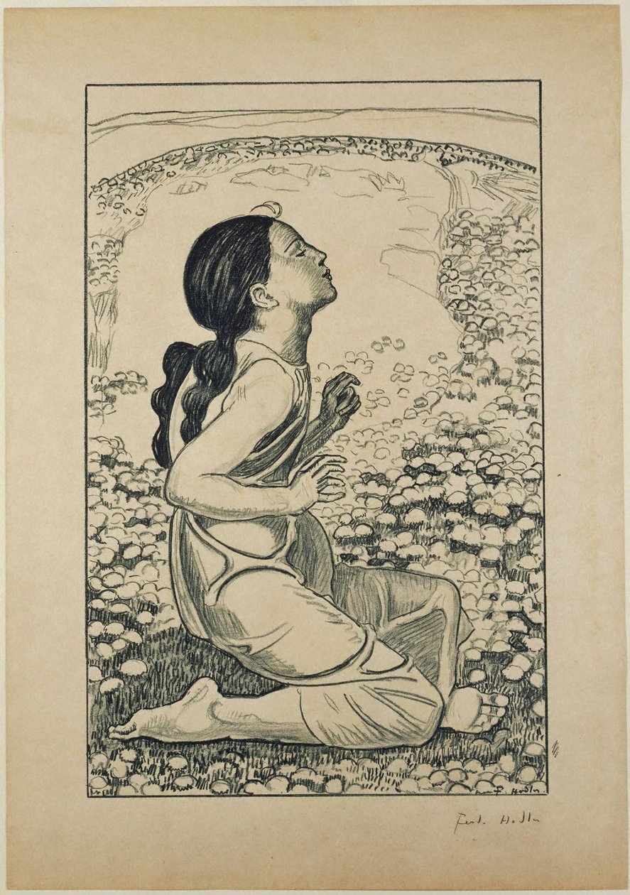 Wiosna (Spring) autorstwa Ferdinand Hodler
